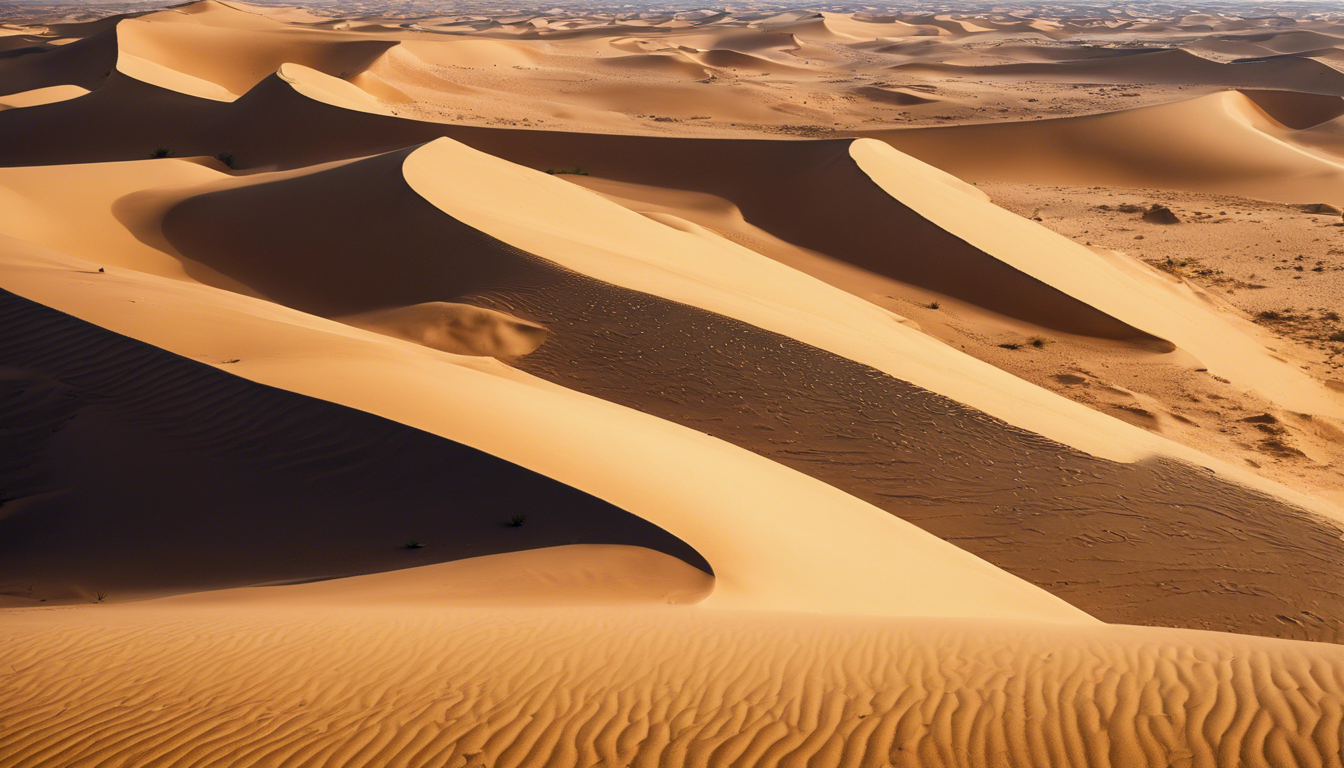 découvrez les merveilles du désert du sahara : ses paysages à couper le souffle, sa faune unique et ses cultures fascinantes. explorez cette vastitude envoûtante, vivez des aventures inoubliables et laissez-vous séduire par la magie du sable et des dunes.