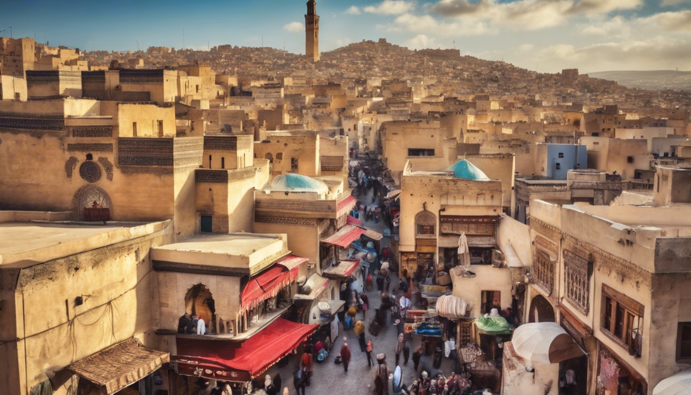 découvrez les trésors cachés de fès, une ville emblématique du maroc, à travers ses souks colorés, ses palais majestueux et ses mosquées historiques. explorez l'ancienne médina, classée au patrimoine mondial de l'unesco, et plongez dans l'artisanat local tout en savourant la délicieuse cuisine marocaine. un voyage inoubliable vous attend à fès !